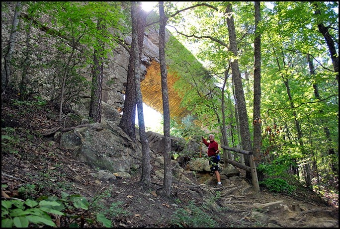 35 - Rock Garden Trail - Ta Da - There she is