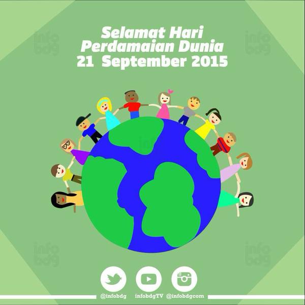 Hari Perdamaian Dunia : Menabur Cinta dan Perdamaian Itu 