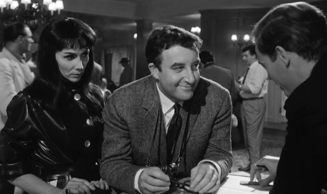 Marianne Stone and Peter Sellers in Lolita (1962)