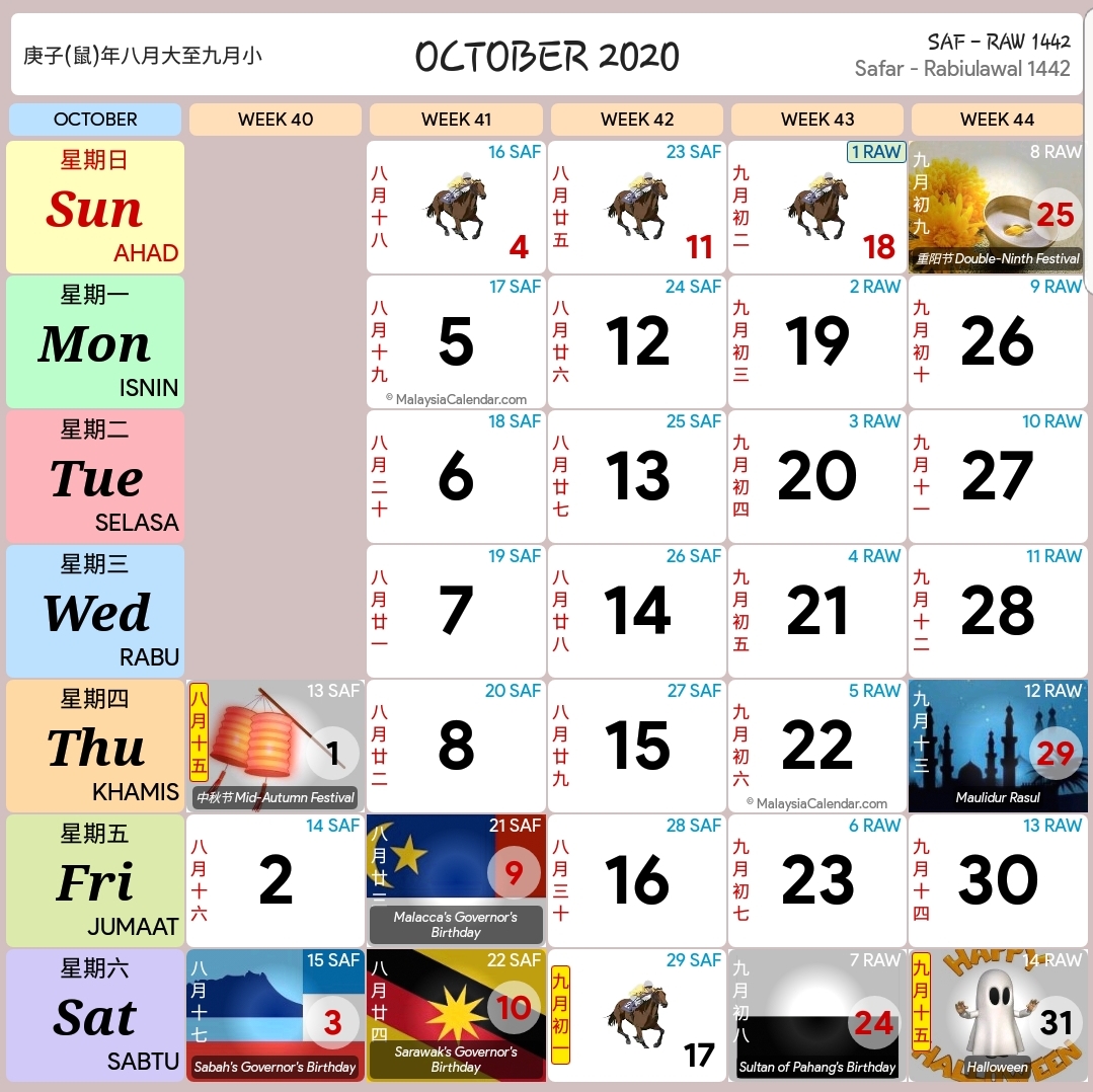 EdisiViral : Kalendar 2020 dan Cuti Sekolah 2020 - Rancang ...