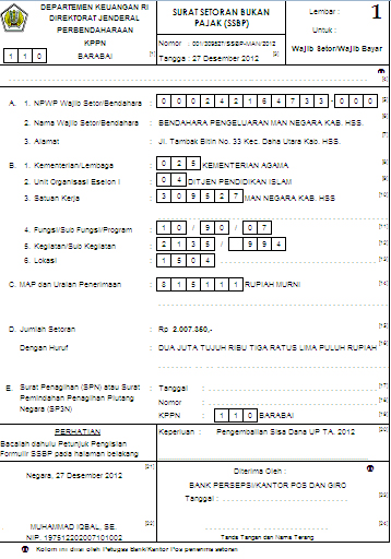 Contoh Formulir Tax Amnesty - Contoh Alkali