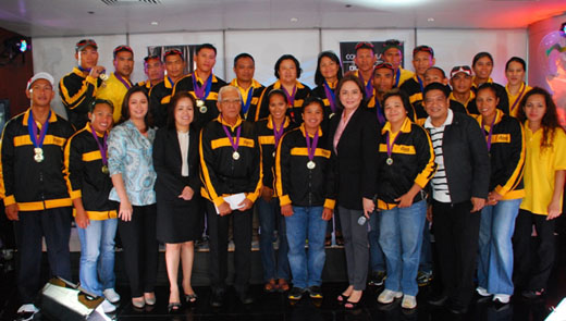 ABS-CBN donates P1M to Dragon Boat team, ABS-CBN Rewards Philippine Dragon Boat Team with P1 Million