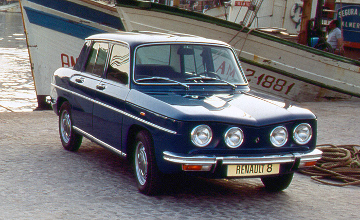 1965 Renault 8 Major El Renault 8 Renault R8 hasta