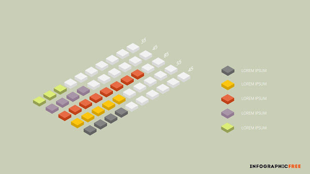 isometric chart elements