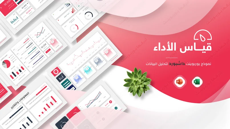 بوربوينت داشبورد لقياس مؤشرات الاداء