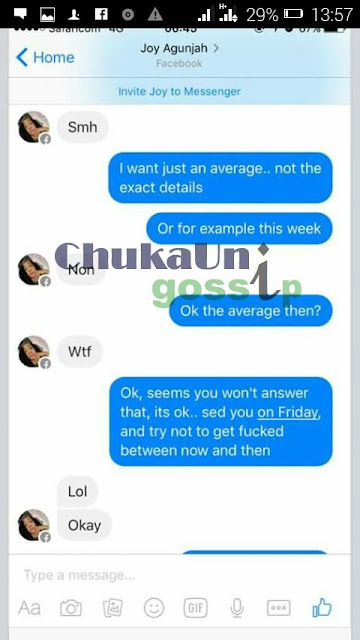 EXPOSED: Kumbe This Chuka University Socialite Is A PROST!TUTE???? (Screenshots)