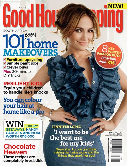 Jennifer Lopez Talks Motherhood, Sexiness with Good Housekeeping South Africa » Gossip