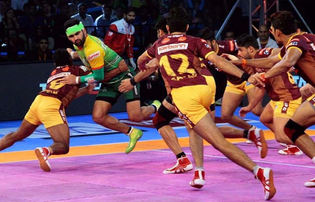 Prokabbadi 2017 review of Patna Pirates vs UP Yoddhas