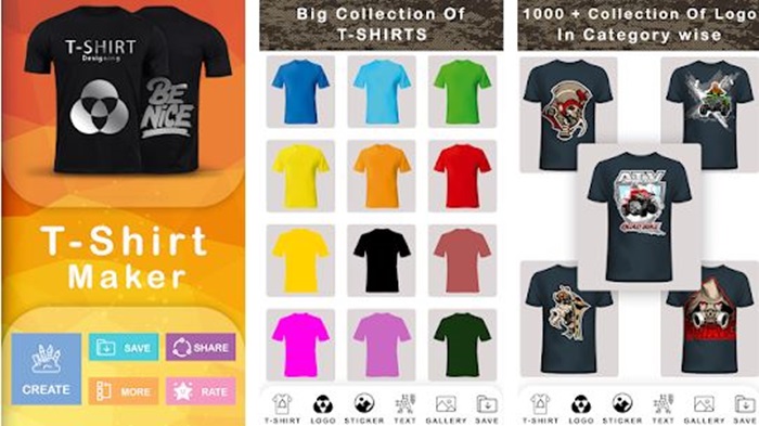 7 Aplikasi  Desain  Baju  Offline  Terbaik untuk Android Nuisonk