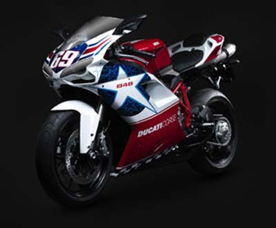 Modifikasi Motor & Mobil: Ducati 848 Nicky Hayden Edition, 2010