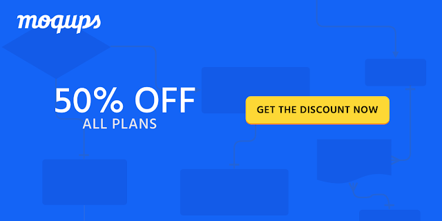 Boost Your Sale with 50% Discount - Moqups