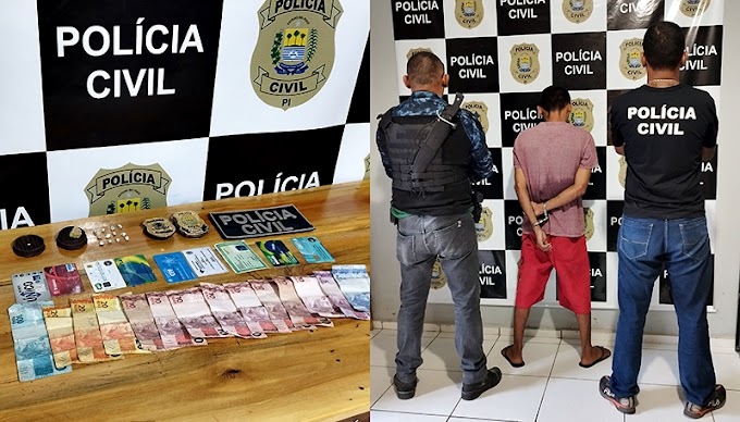 VÍDEO: Polícia Civil efetua prisão e apreensão de entorpecentes em Cocal