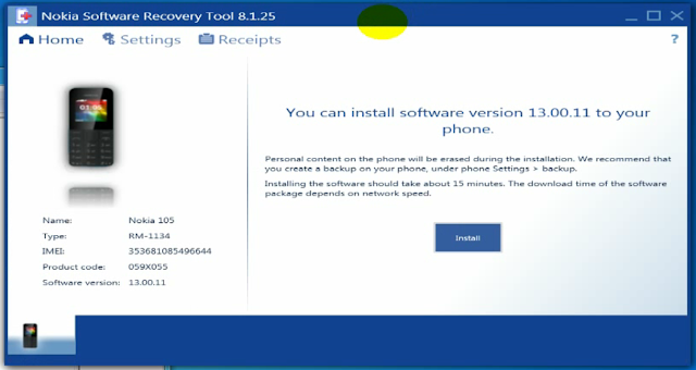 Nokia Software Recovery Tool