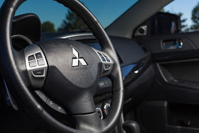 Interior view of 2016 Mitsubishi Lancer