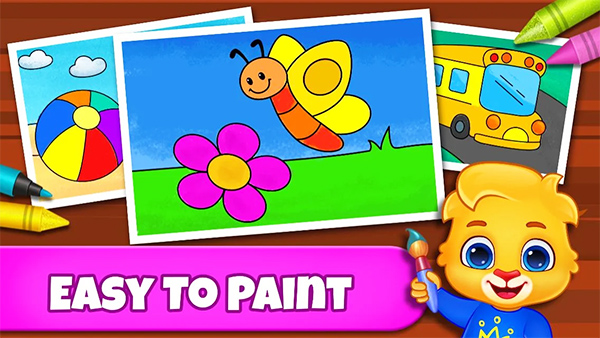 Coloring Games: Color & Paint - trò chơi tô màu và vẽ cho trẻ em a1