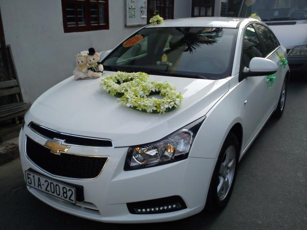 Xe cưới Chevrolet Cruze,xe cươi Chevrolet ,xe cưới cho thuê