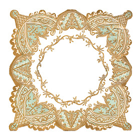 digital border frame image scrapbook craft supply