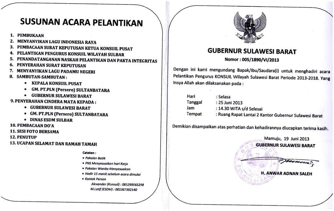 Contoh Surat Undangan Acara Tahun Baru Islam