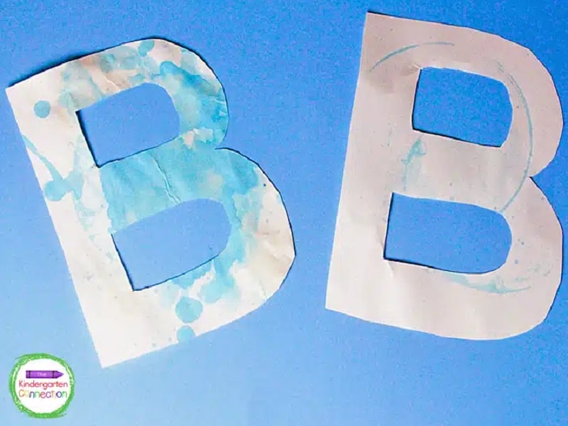 b is for bubble craft