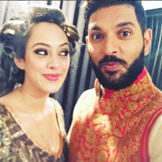 Yuvraj Singh And His Wife