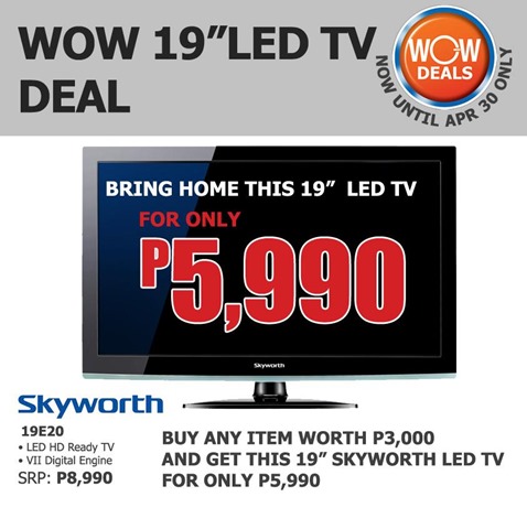 SM Appliance Promo Skyworth 19