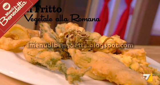 Gran Fritto vegetale alla Romana di Benedetta Parodi