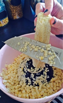 Creamed corn - The secret to the "cream" in creamed corn -   Preserving by Freezing  www.fer-mental.com