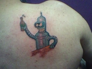 Futurama Tattoos - Cartoon Tattoos