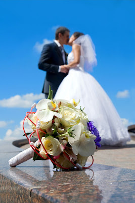 Juntos hasta que la muerte nos separe - Fotos de recién casados - Novios - Wedding