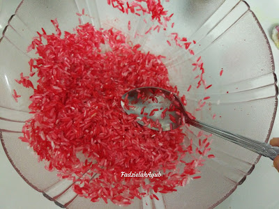 DIY COLOURED RICE- BERAS WARNA WARNI