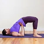 Bridge Pose on Elbows (Dvapada Dhanurasana)