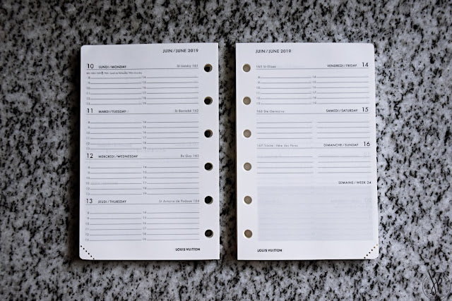 planner page sample