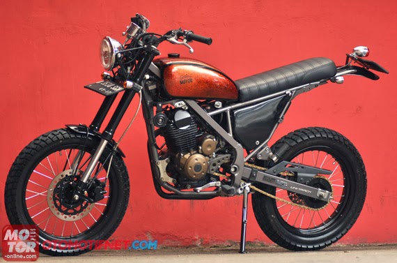 MOTOR SPORT Foto Modif Kawasaki D Tracker 150 Berbagai 