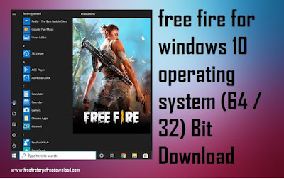 Free Fire For Windows 10