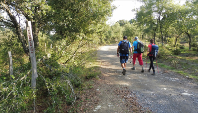 Pista al repetidor/cima