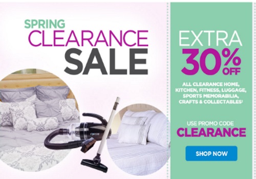 The Shopping Channel Extra 30% Off Spring Clearance Sale Promo Code