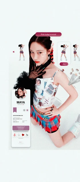 Maya (second youngest member)