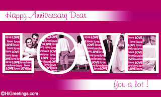 Anniversary greeting Wishes cards