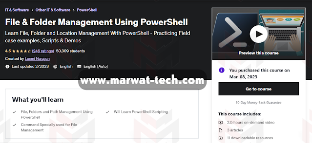 File & Folder Management Using PowerShell