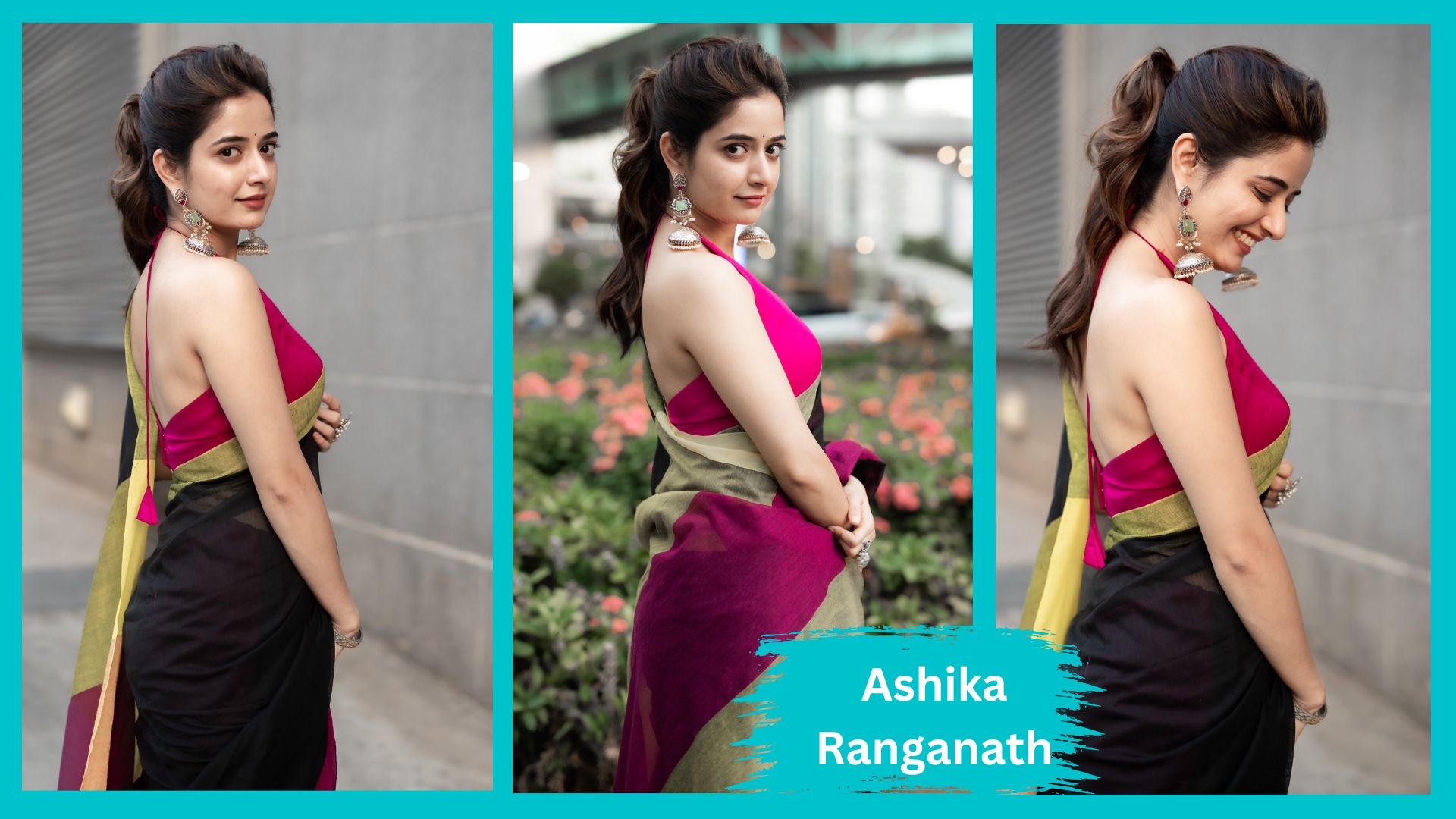 Ashika Ranganath Latest Gallery | Actress Ashika Ranganath Saree photos