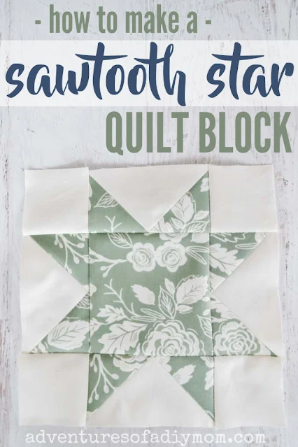 sawtooth star quilt block