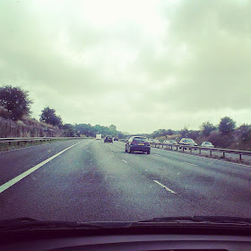 11am - driving along the motorway