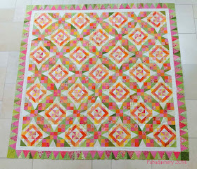 Celtic Solstice Mystery Quilt 2013 (Bonnie Hunter) completed