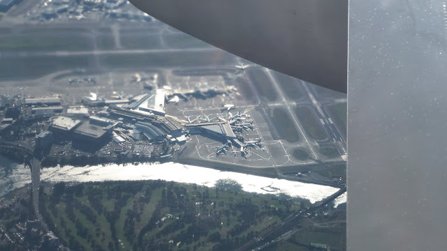 Sydney Airport from above