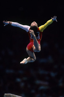 Atlanta 1996 - Mo Huilan, la mejor gimnasta china