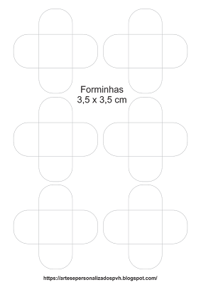 Molde Forminhas para Doces