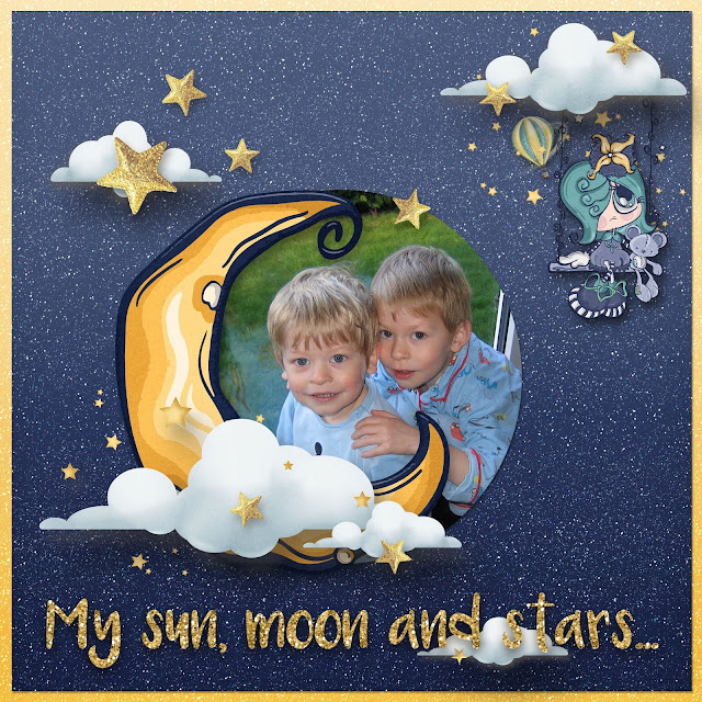  Moon and Stars Templates