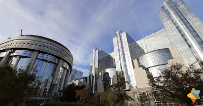 El Parlamento Europeo en Bruselas