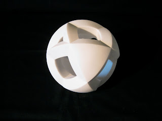 Abstract Marble Sculpture by Kiwame Kubo