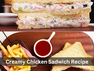 Creamy Chicken Sandwich Recipe By Cooking Recipes